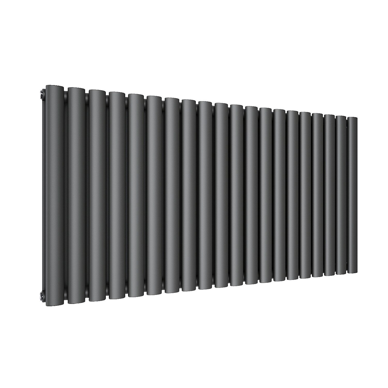SONNI Heizkörper Doppellagig, 760 x 600 mm/ 1003 x 600 mm / 1180 x 600 mm, Anthrazit