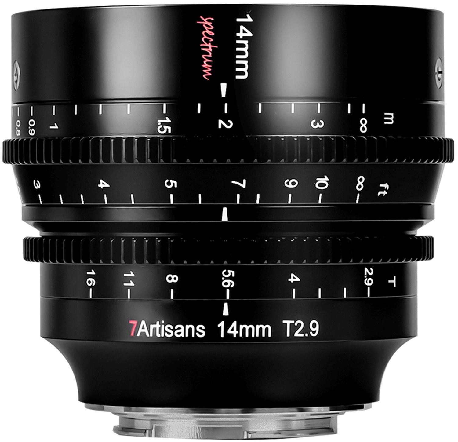 7Artisans Spectrum 14mm T2.9 Canon RF Zoomobjektiv
