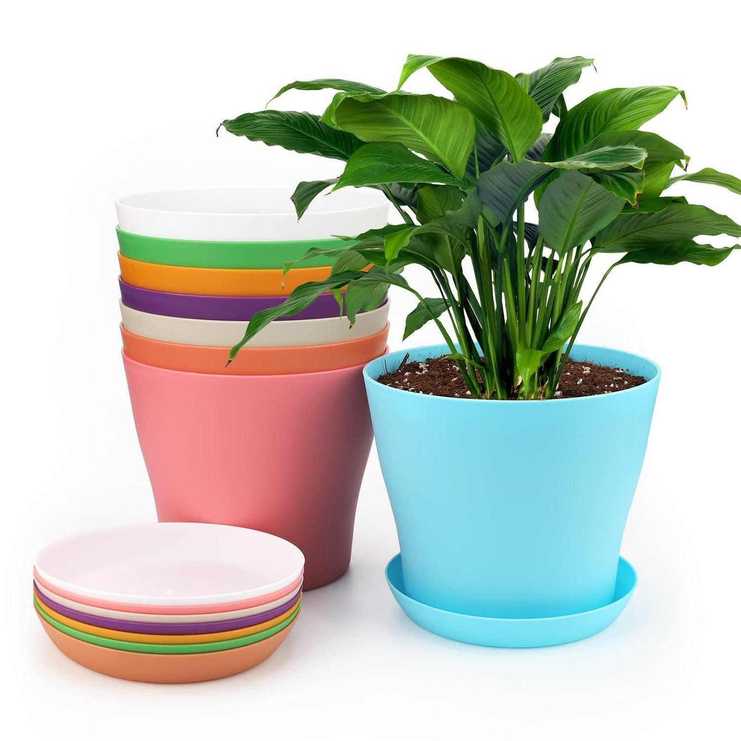 LuxusKollektion Blumentopf Pflanztopf Kunststoff