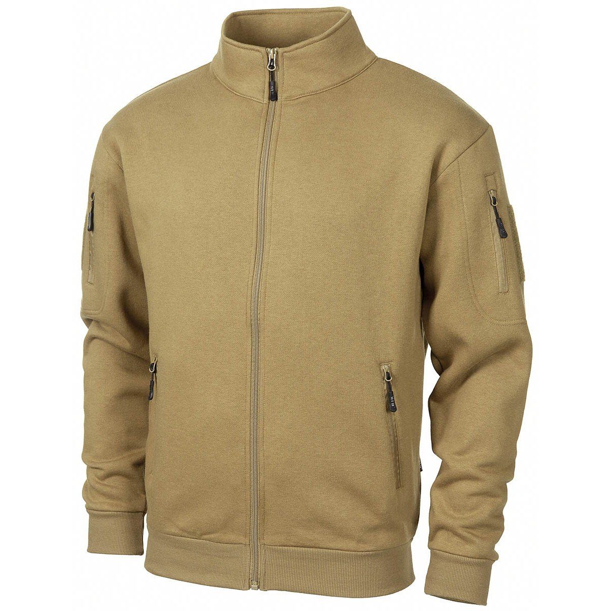 Sweatjacke Sweatjacke, Tactical, coyote tan - XXXL