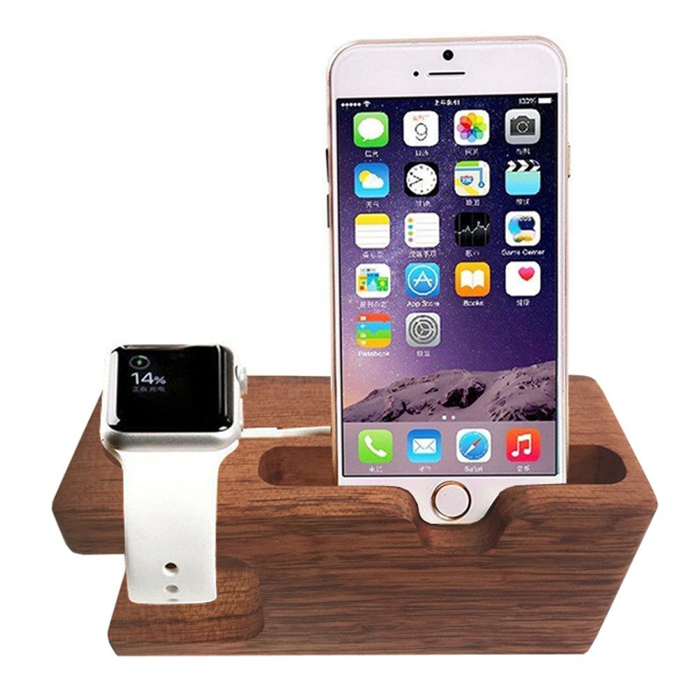 Handy-Halterung Q88C Ladestation Halter passend für iPhone Watch iWatch Handyhalter
