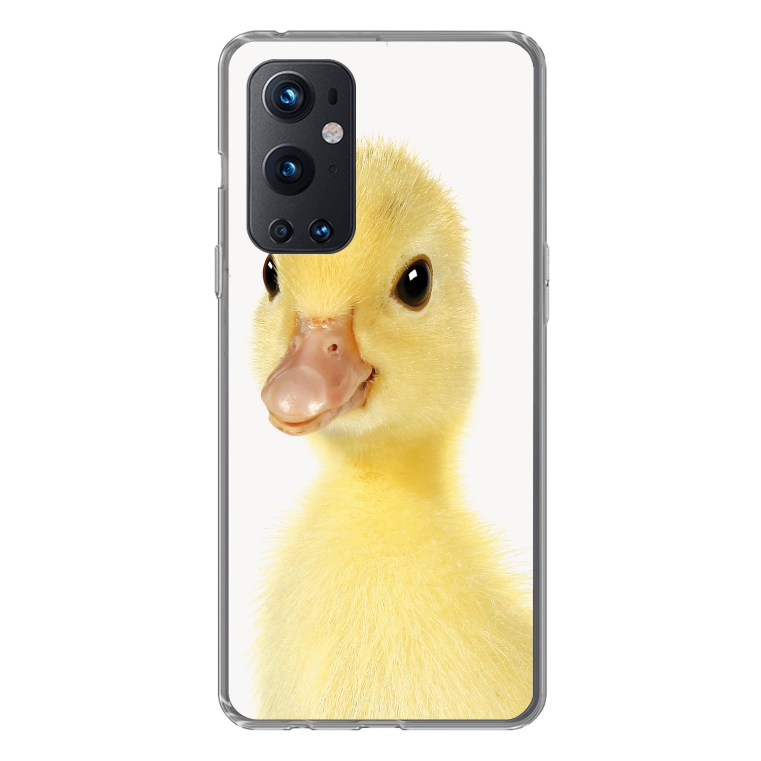 MuchoWow Handyhülle für OnePlus 9 Pro Ente - Küken - Süß - Kinder - Mädchen - Jungen, Phone Case, Silikon, Schutzhülle Dünn