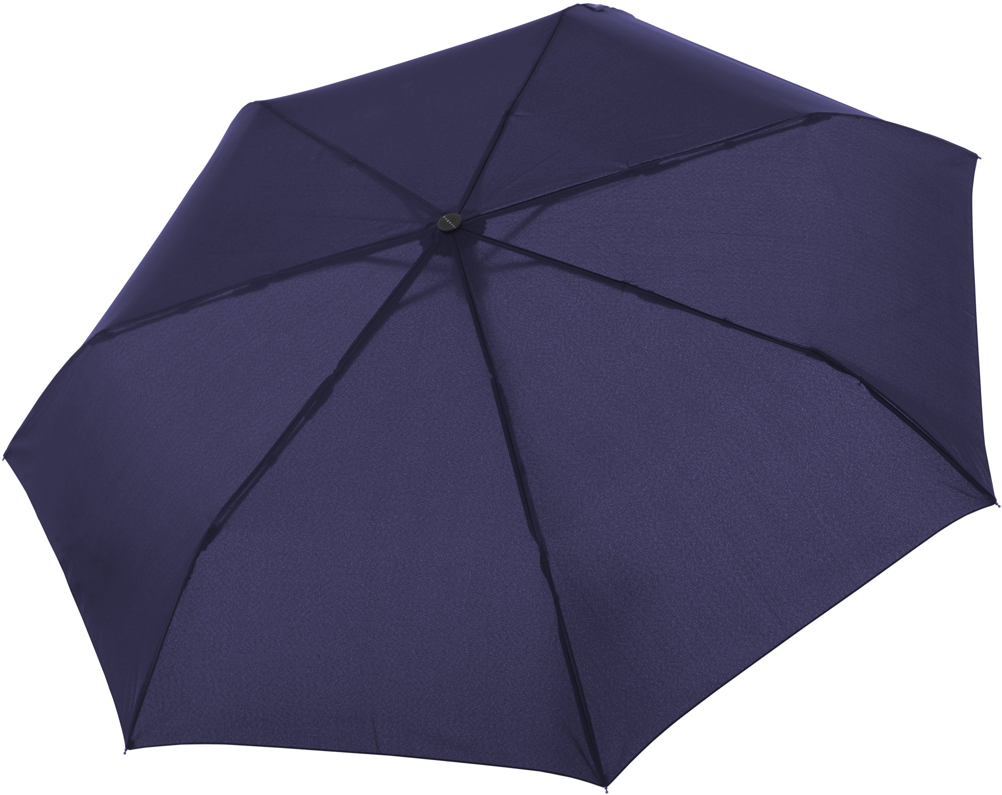 Taschenregenschirm für Herren navy, Mate, bugatti uni