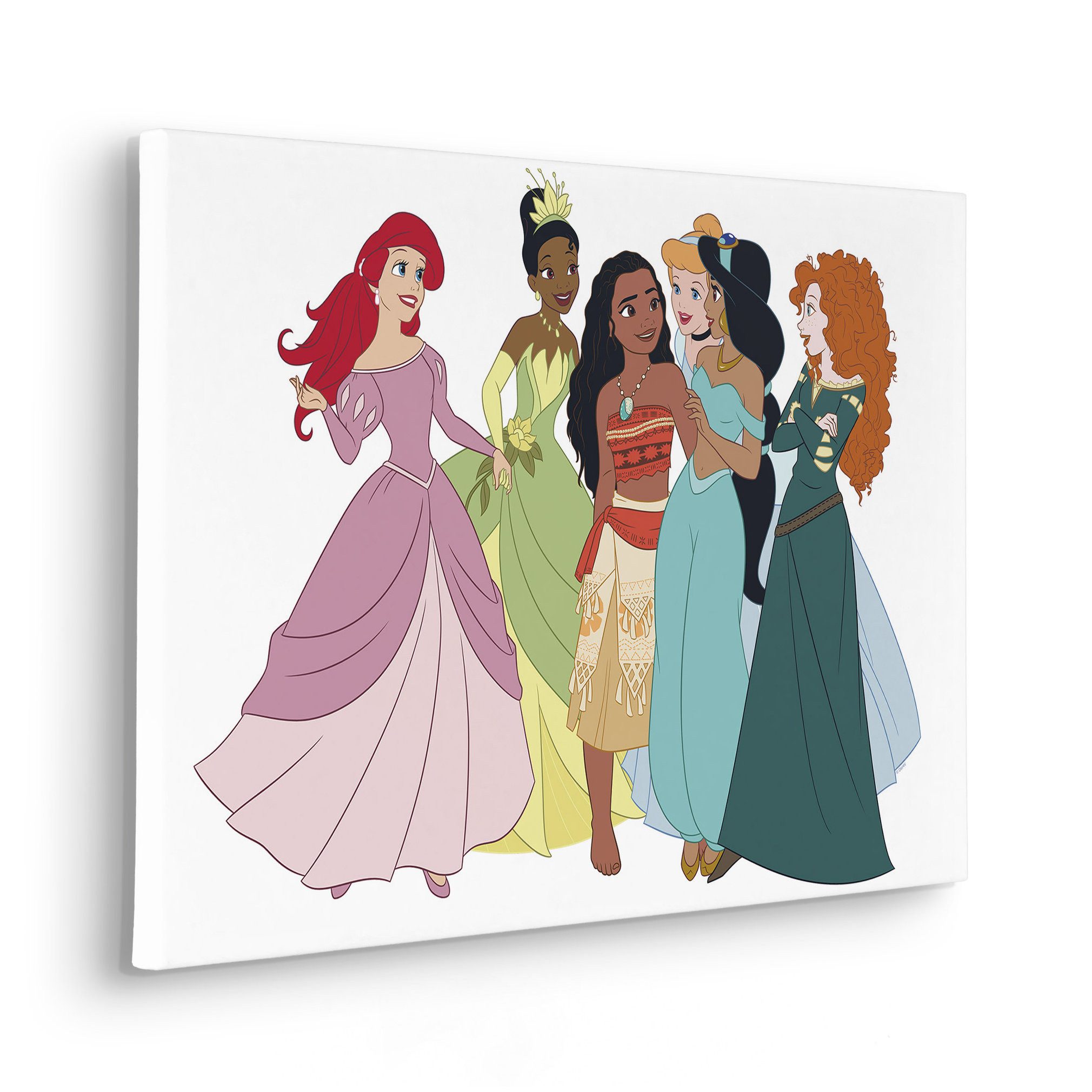 Komar Leinwandbild Disney Princesses Together