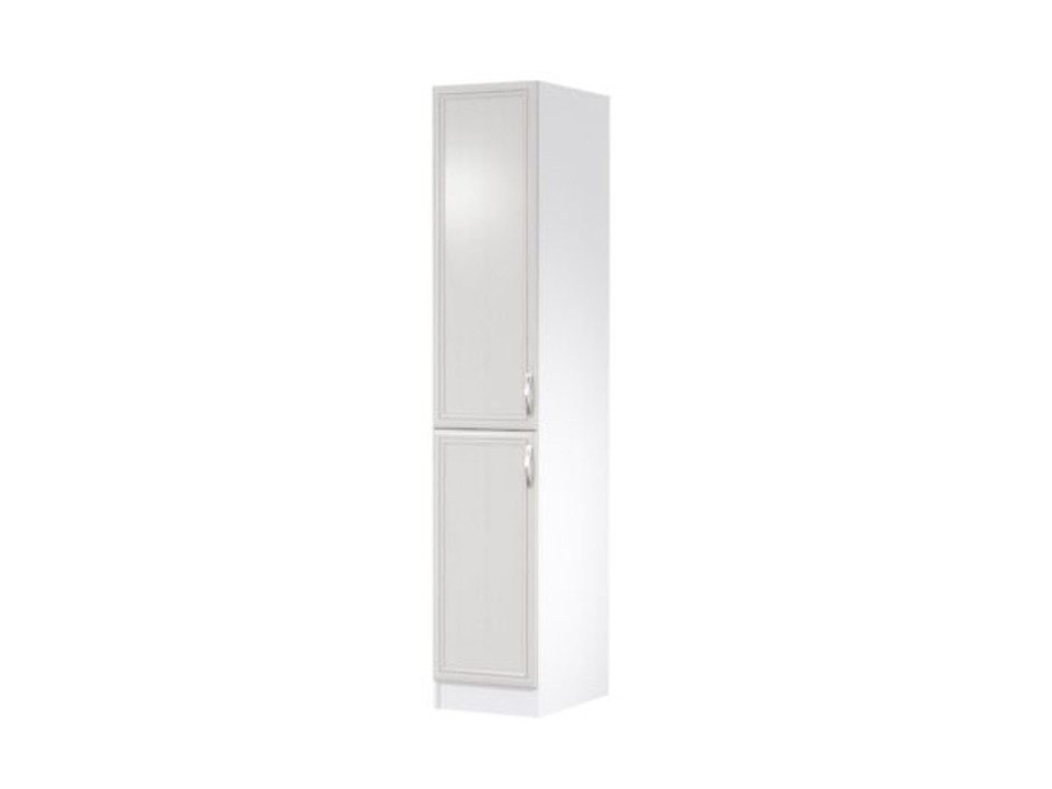 Xlmoebel Hochschrank XLMOEBEL Küchenhochschrank in Weiß mit 5 Regalfächern (Hochschrank, 1-St., Küchenhochschrank, Weiß, 40 x 58 x 212 cm) Made in Europa
