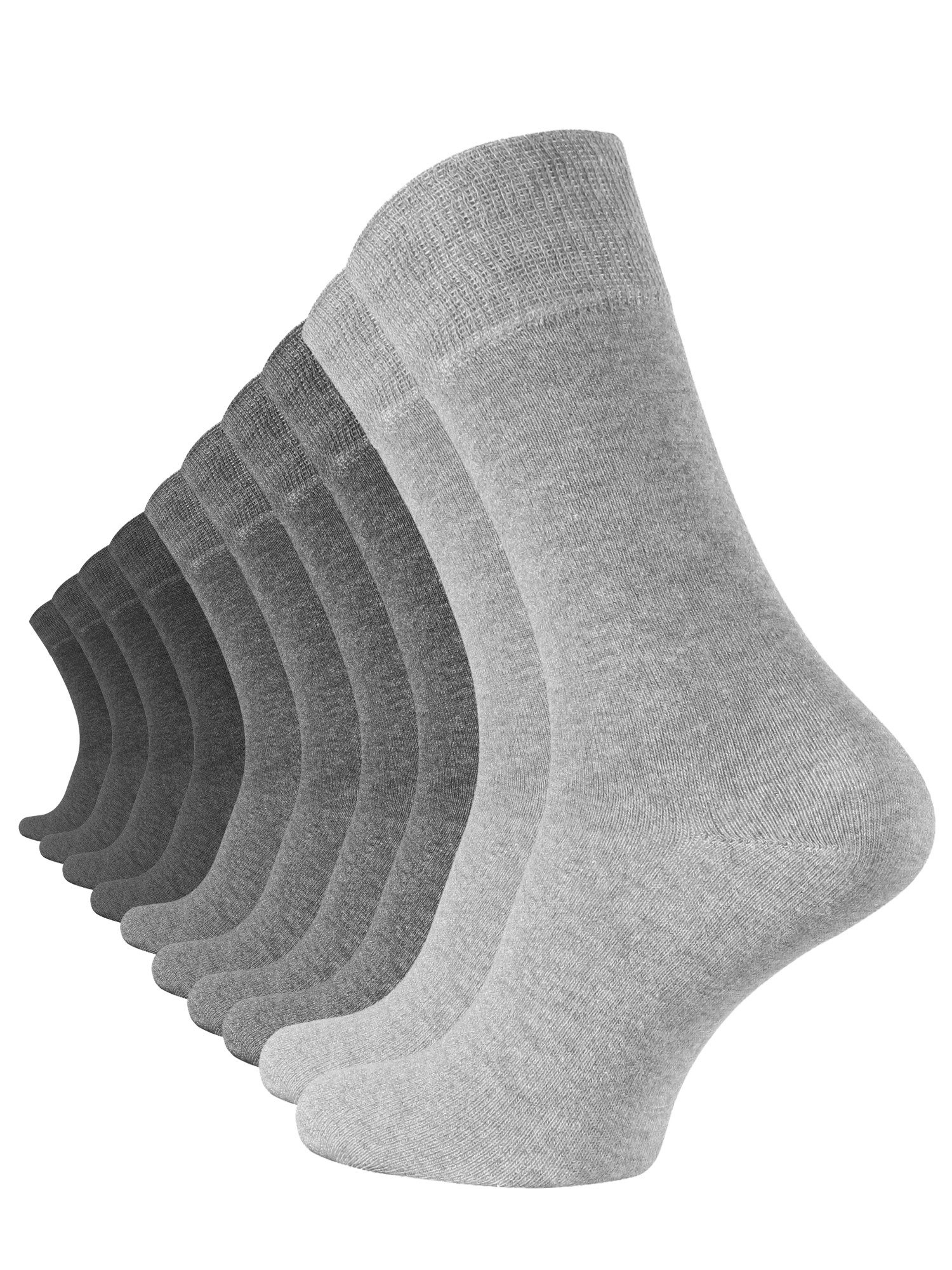 Cotton Prime® Socken Prime Cotton (10-Paar) breiter, druckfreier Komfortbun günstig online kaufen