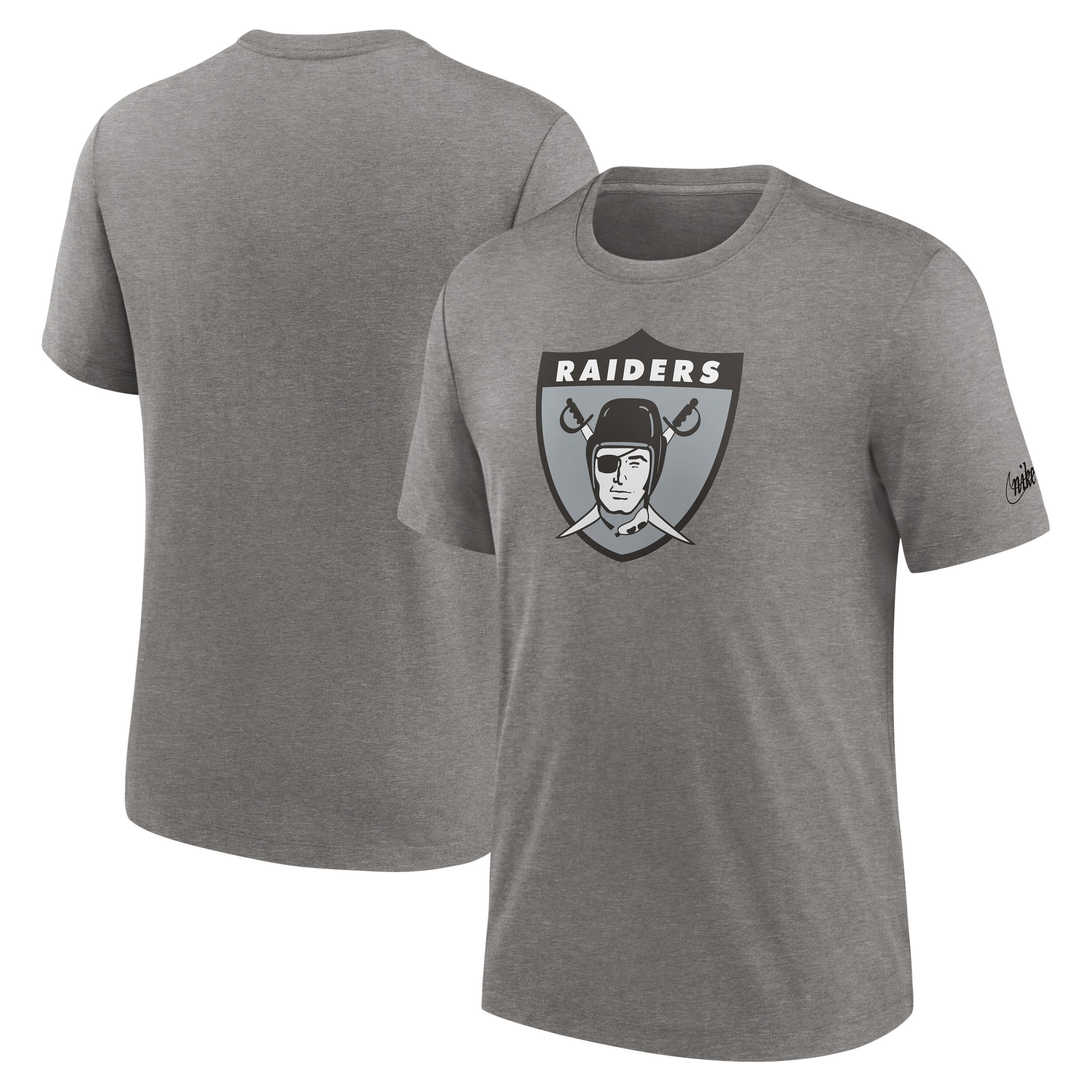 T-Shirt Nike T-Shirt Las Vegas Raiders Nike Rewind Triblend