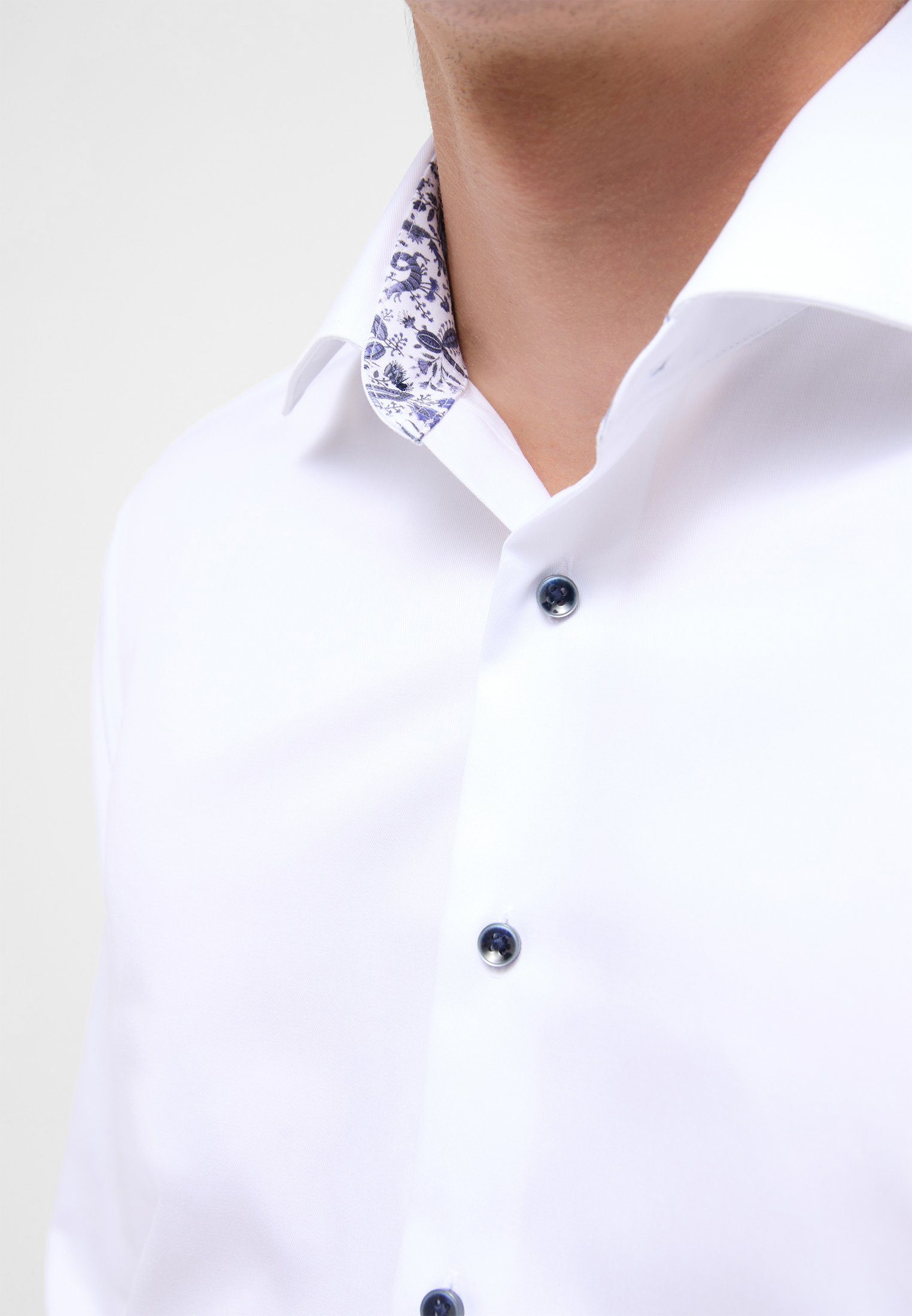 Eterna Langarmhemd SLIM FIT NON IRON (bügelfrei)