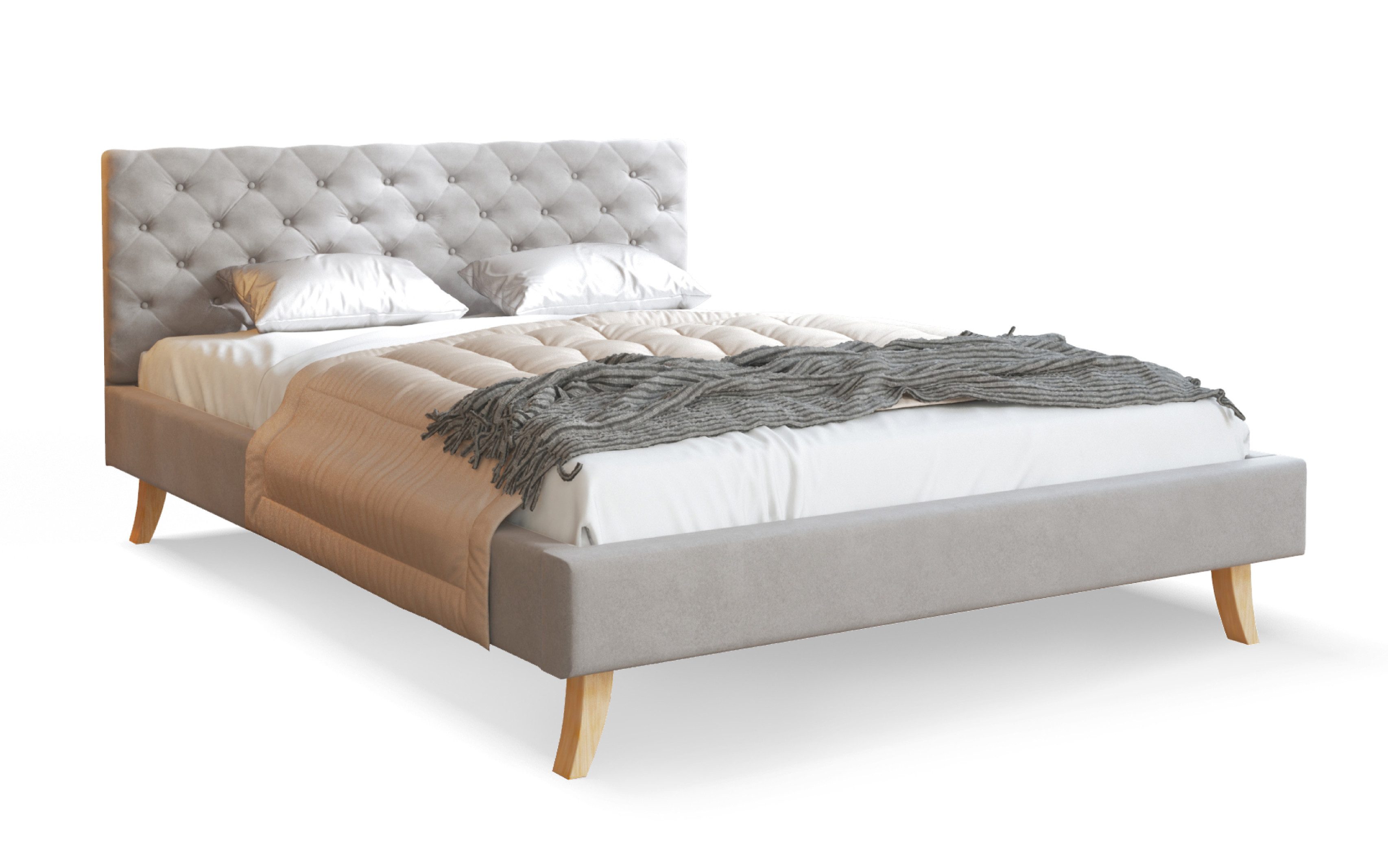 FDM Polsterbett ZUZA 120x200 cm, 140x200 günstig online kaufen