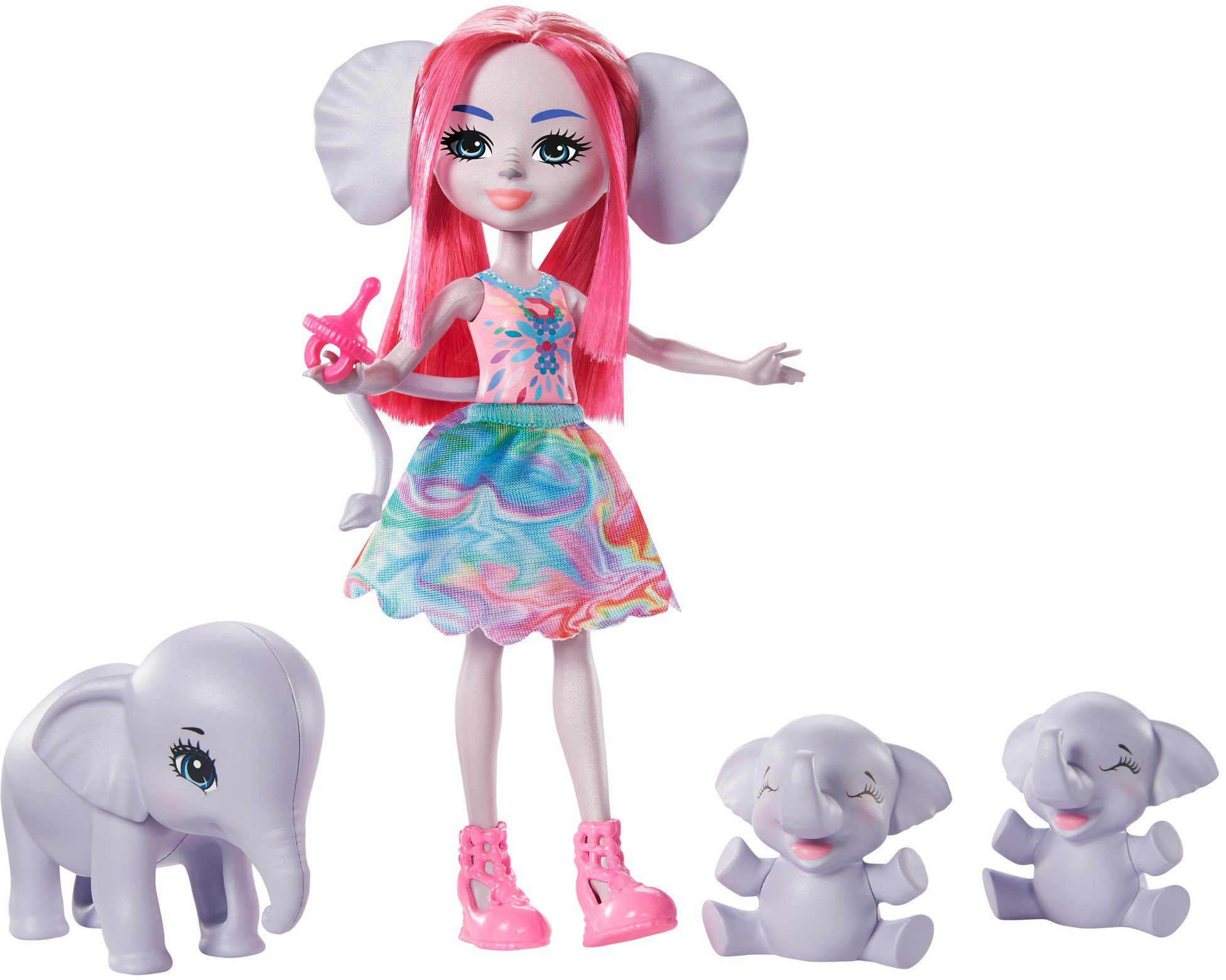 Image of Enchantimals Anziehpuppe »Enchantimals - Esmeralda Elephant Family«