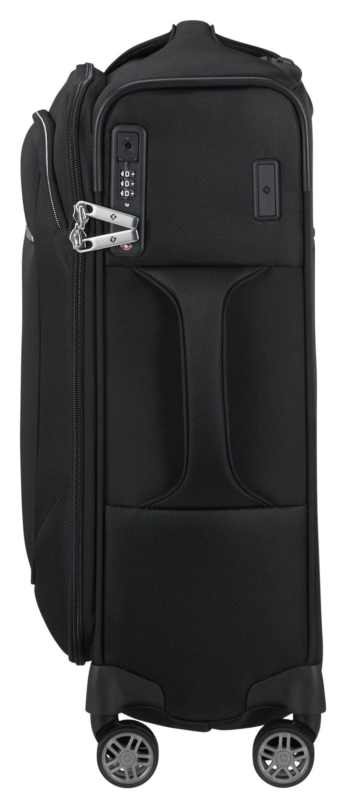 Samsonite Weichgepäck-Trolley RE-LITE, verschiedene Größen und Farben, 4 Rollen, Reisekoffer TSA-Schloss Stickerbogen Volumenerweiterung Laptopfach