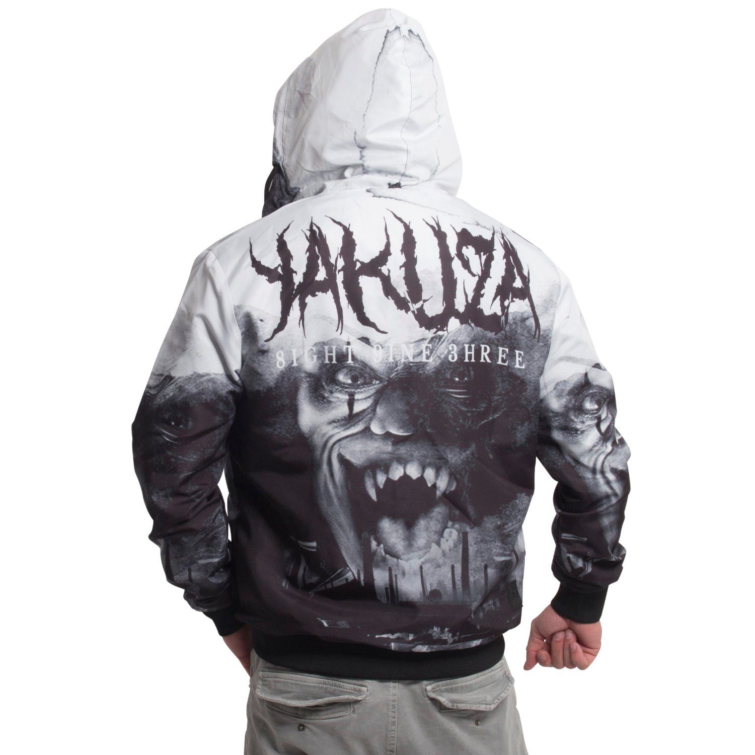 YAKUZA Windbreaker Horror Allover günstig online kaufen