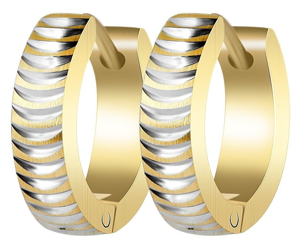 Adelia´s Paar Creolen Neuheit 2025 - Damen Creolen aus poliertem Edelstahl günstig online kaufen