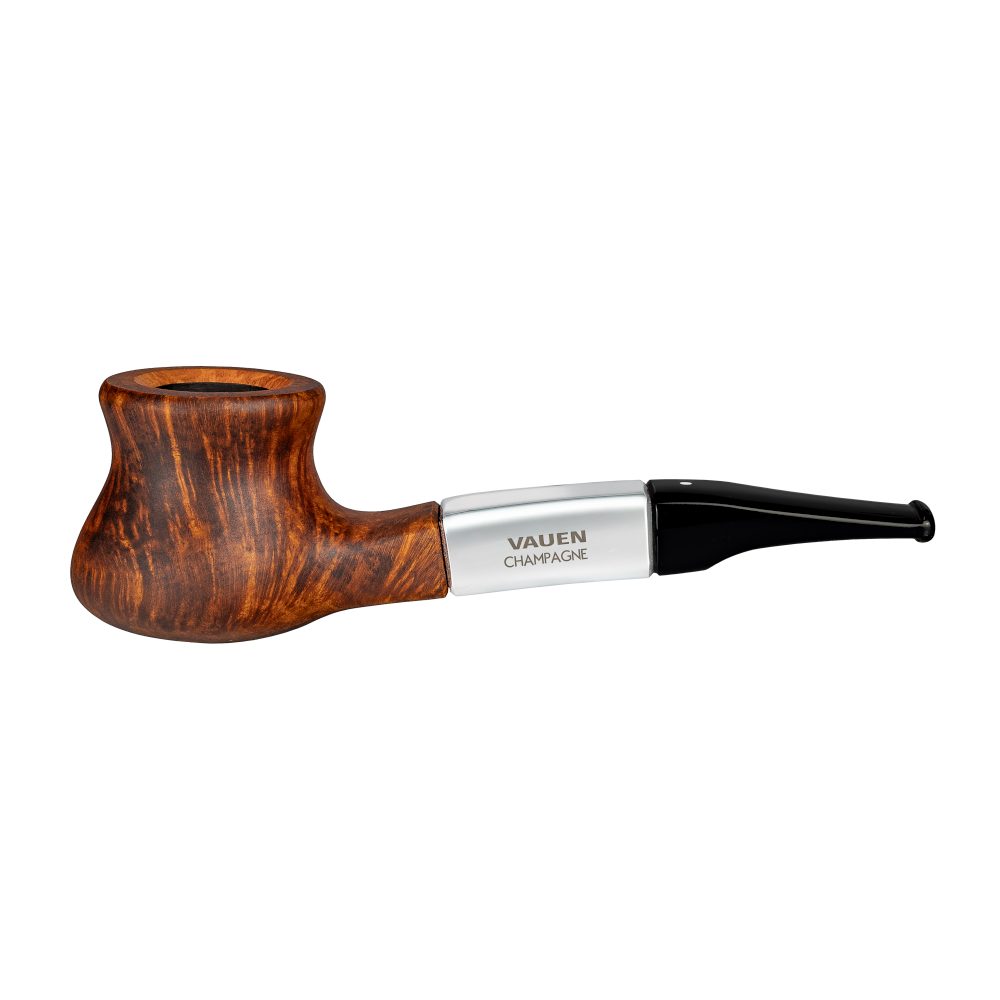 VAUEN Handpfeife Designermodell „Champagne“ Pfeife 9mm Weisspunktqualität, made in Germany