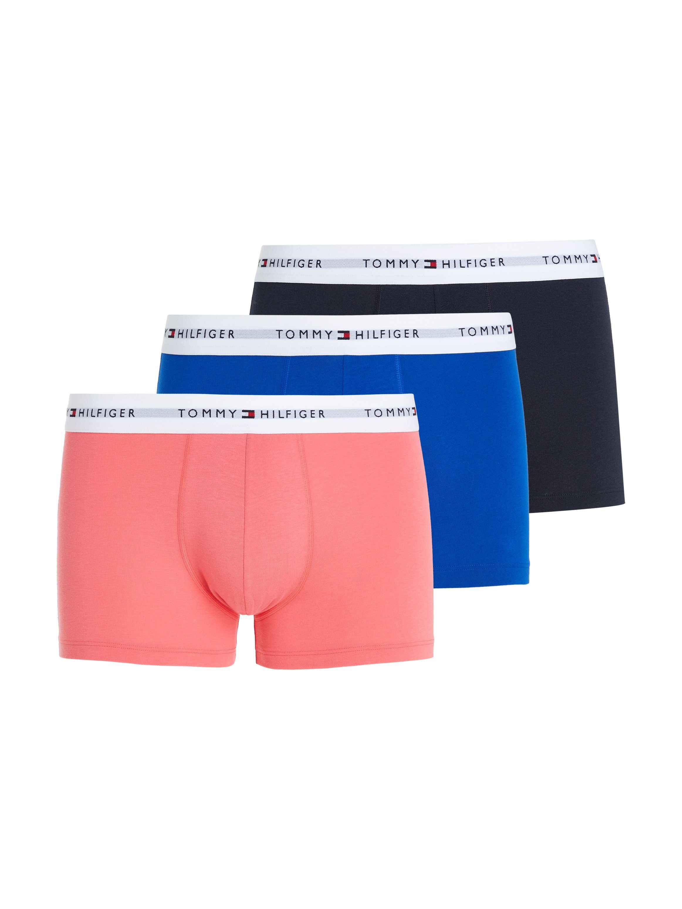 Tommy Hilfiger Underwear Trunk 3P TRUNK (Packung, 3-St., 3er-Pack) mit Logo-Elastikbund