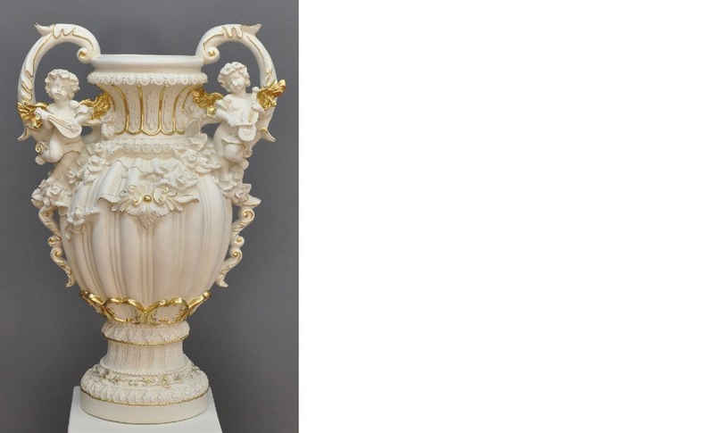 JVmoebel Skulptur XXL Vase Tisch Dekoration Deko Vasen Antik Stil Figur Kelch Rom 71cm