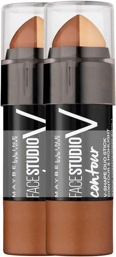 MAYBELLINE NEW YORK Contouring-Stick Face Studio Contour Duo Doppelpack