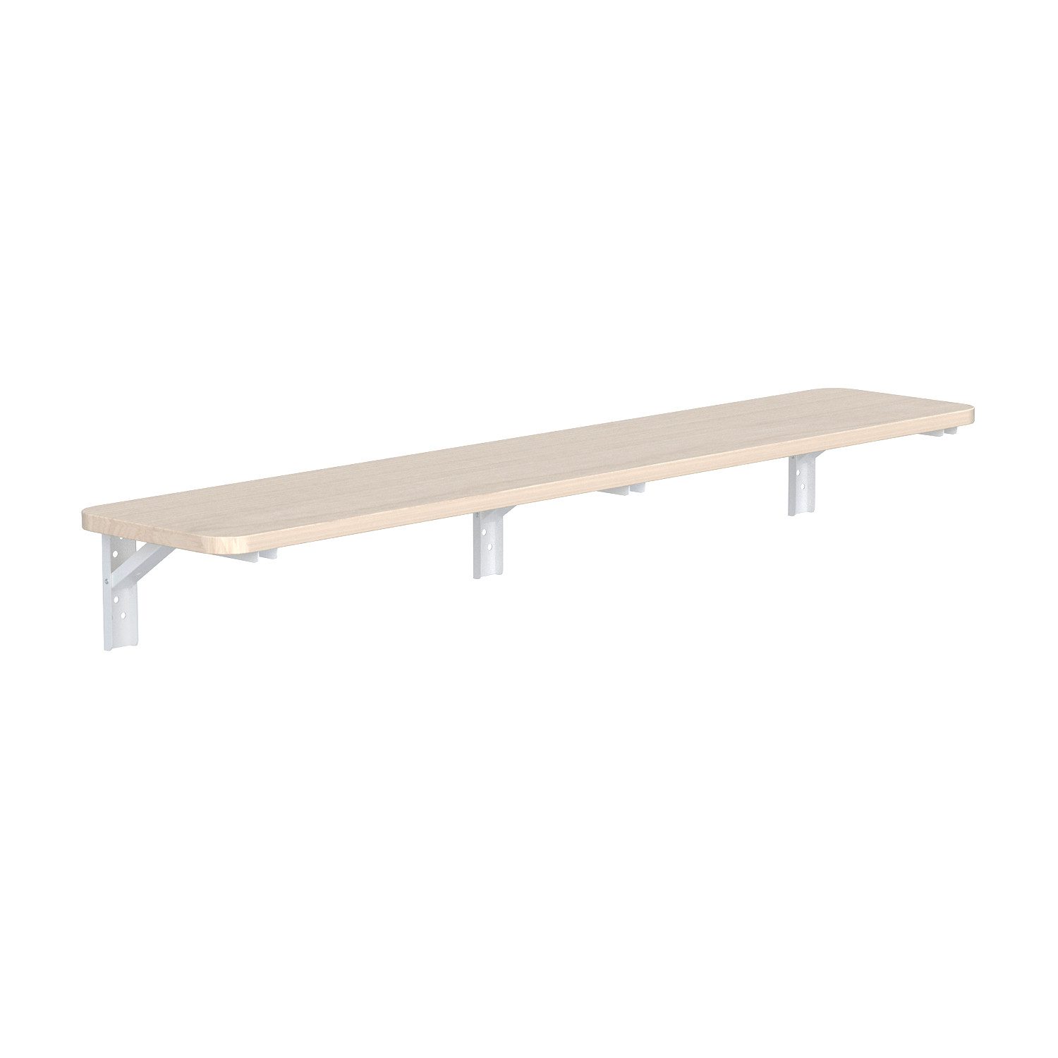 Maclean Wandregal MC-129 Klappbares Regal mit Aufsatz Schreibtisch – Bild 5 von 5