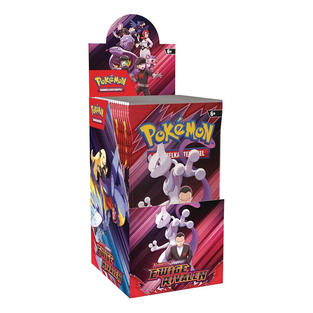 The Pokémon Company Sammelkarte Pokemon Ewige Rivalen 18er Booster Box KP14 Deutsch