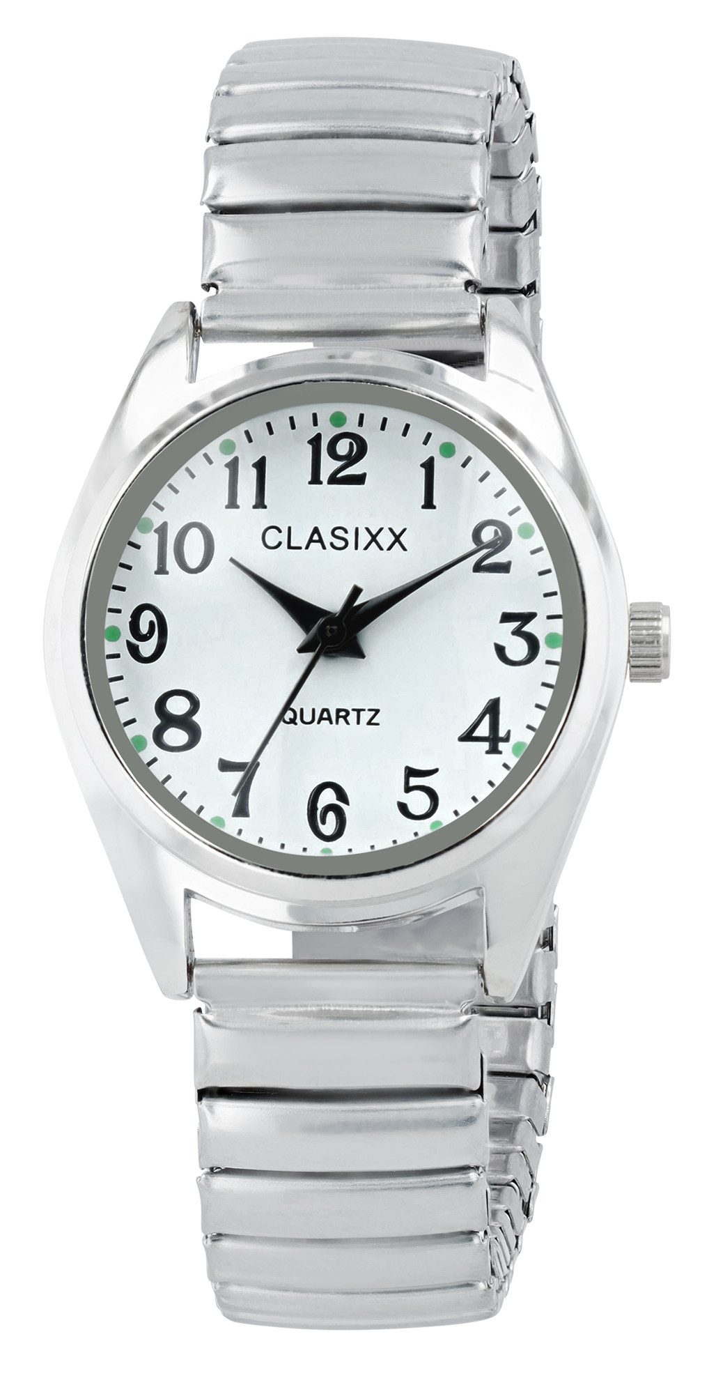 Clasixx Quarzuhr 1800255 mit Edelstahlzugband, Mineralglas günstig online kaufen