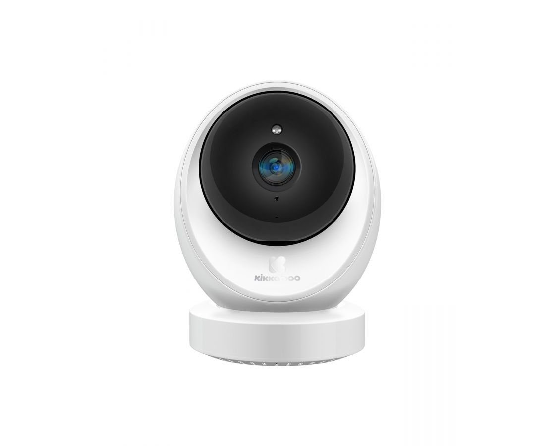 Kikkaboo Babykamera Drehung, Wi-Fi/Lan 360° Kamera, Lua, Nachtsicht Babyphone Video-Babyphone