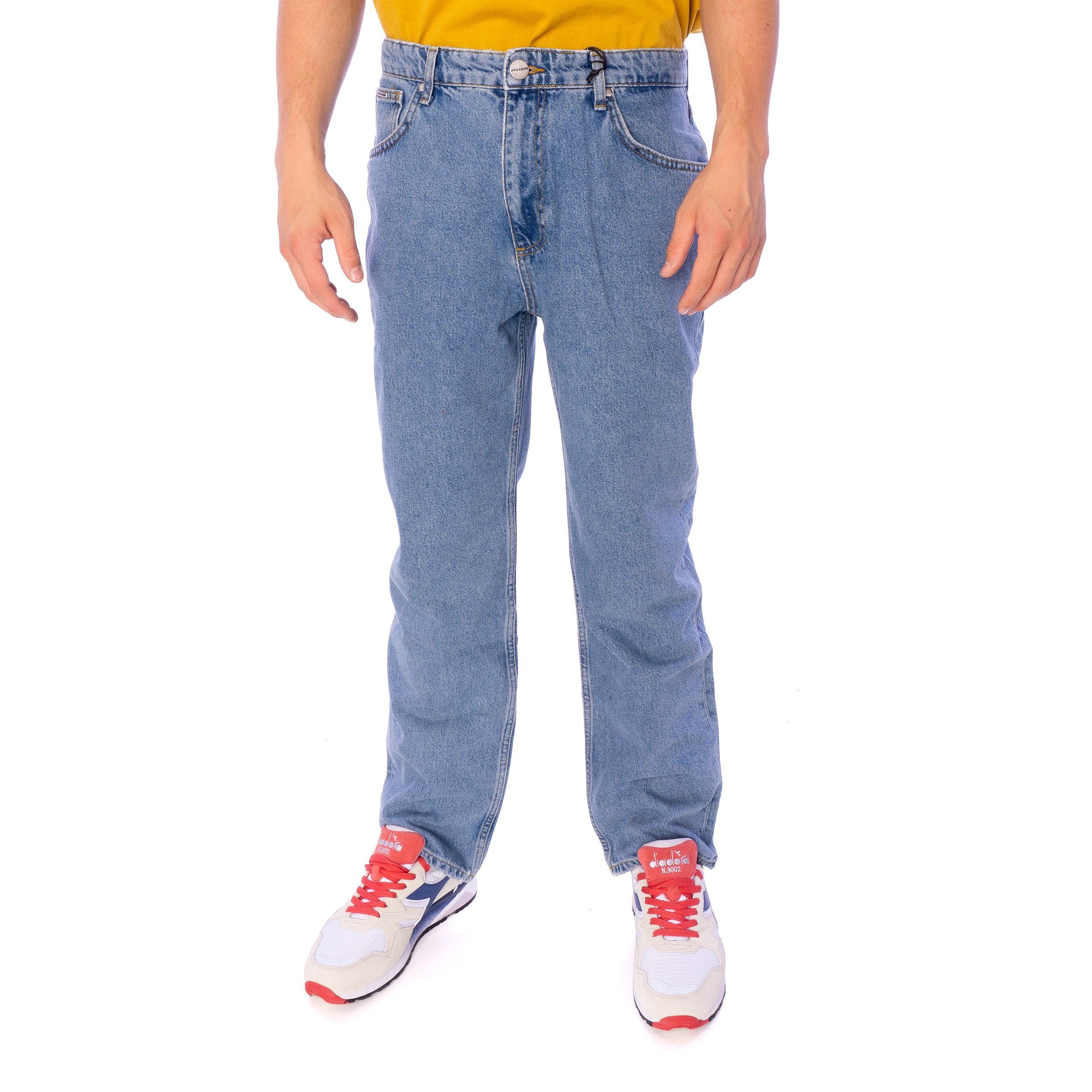Pegador Slim-fit-Jeans Pegador Baltra Baggy washed Jeans blue Herren
