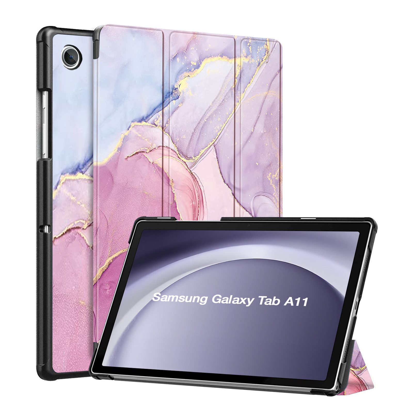 Tec-Expert Tablet-Hülle Tablet Cover Hülle für Samsung Galaxy Tab A11 8.7 2025 8.7 Zoll, 8.7", Schutzhülle Klapphülle Tasche Case