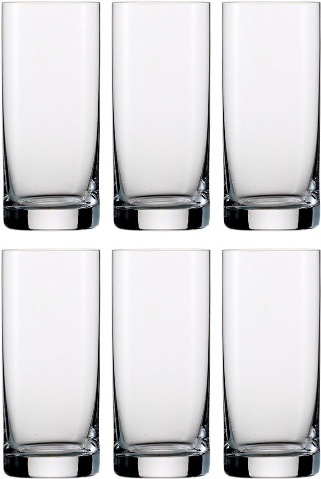 EISCH 6 360 NOBILE, Kristallglas, 6-teilig, Eisch Bruchfestigkeit, VINO Longdrinkglas hohe Longdrink-Gläser, ml, 360ml,
