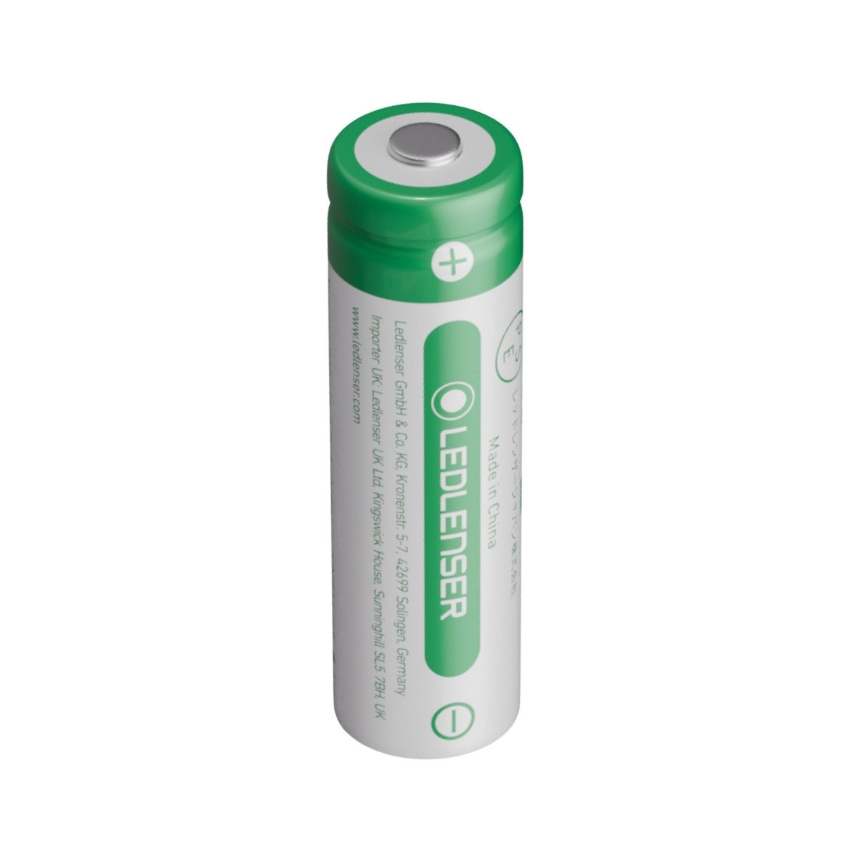 Ledlenser Taschenlampe 14500 Li-Ion Akku 920 mAh, 3,7V-Akku, 21g leicht, bis zu 1000 Ladezyklen