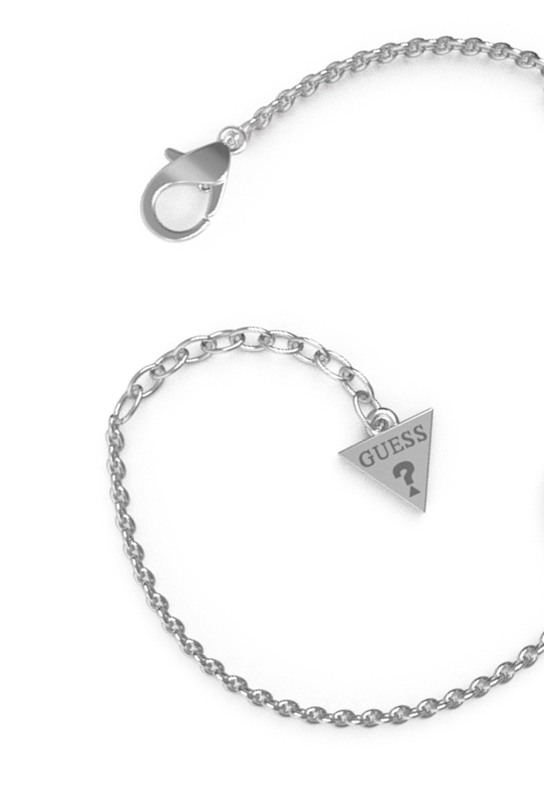 Guess Collier GUESS Halskette Runde Harmonie Silber (Set)
