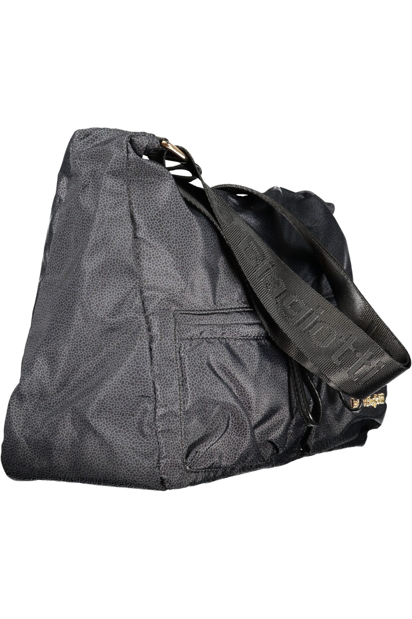 Laura Biagiotti Umhängetasche, Elegante Damenhandtasche in Schwarz mit verstellbarem Riemen und Tasch