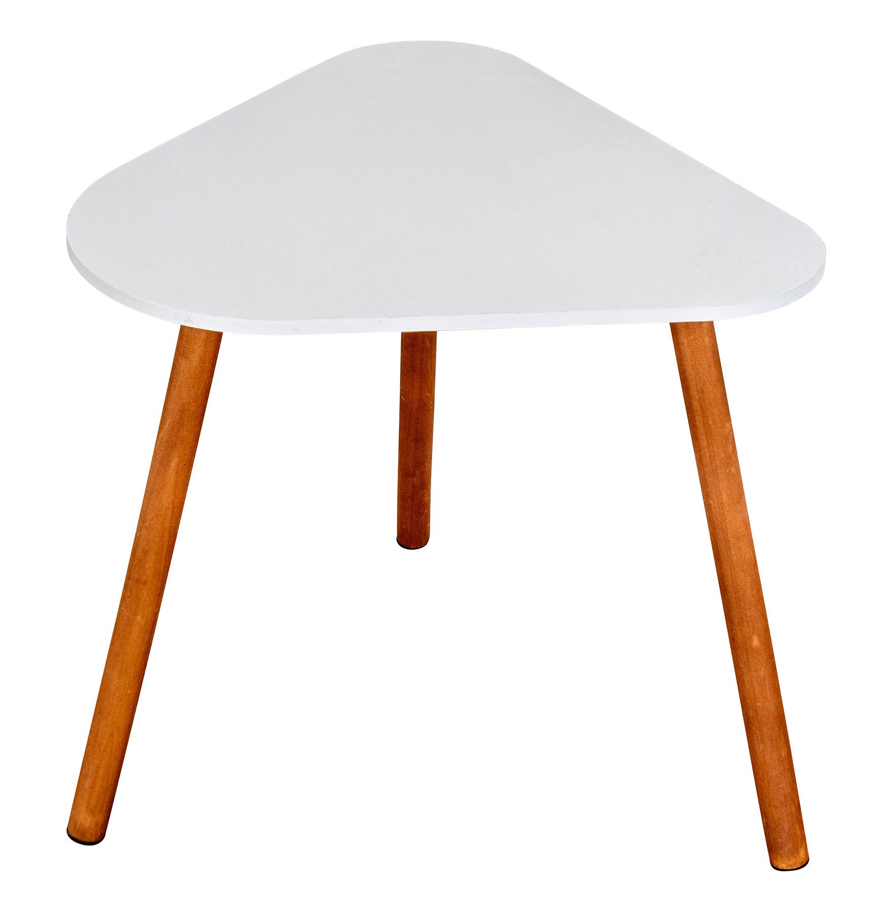 Levandeo® Beistelltisch, Beistelltisch H40cm Holz Weiß günstig online kaufen