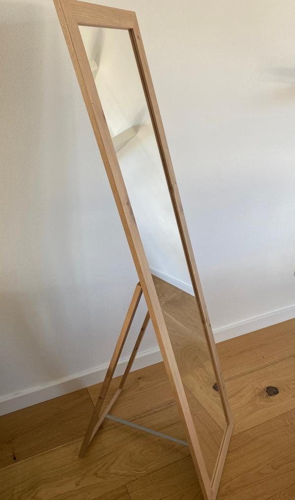 Deko-Werk 24 Standspiegel Standspiegel Emelia 40x160 cm Holz foliert verschiedene Farben Mirror, Körperspiegel, Mirror Spiegel gerahmt Aufstellen