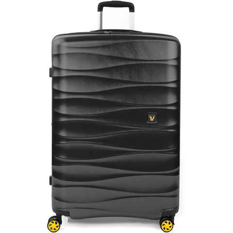 RONCATO Hartschalen-Trolley Stellar, 76 cm, 4 Rollen, Hartschalen-Koffer Reisegepäck mit Volumenerweiterung und TSA Schloss