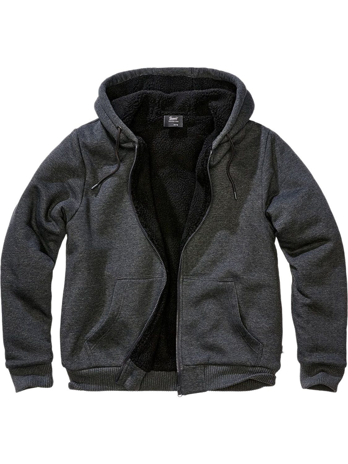 Brandit Kurzjacke Sweatjacket Teddylining