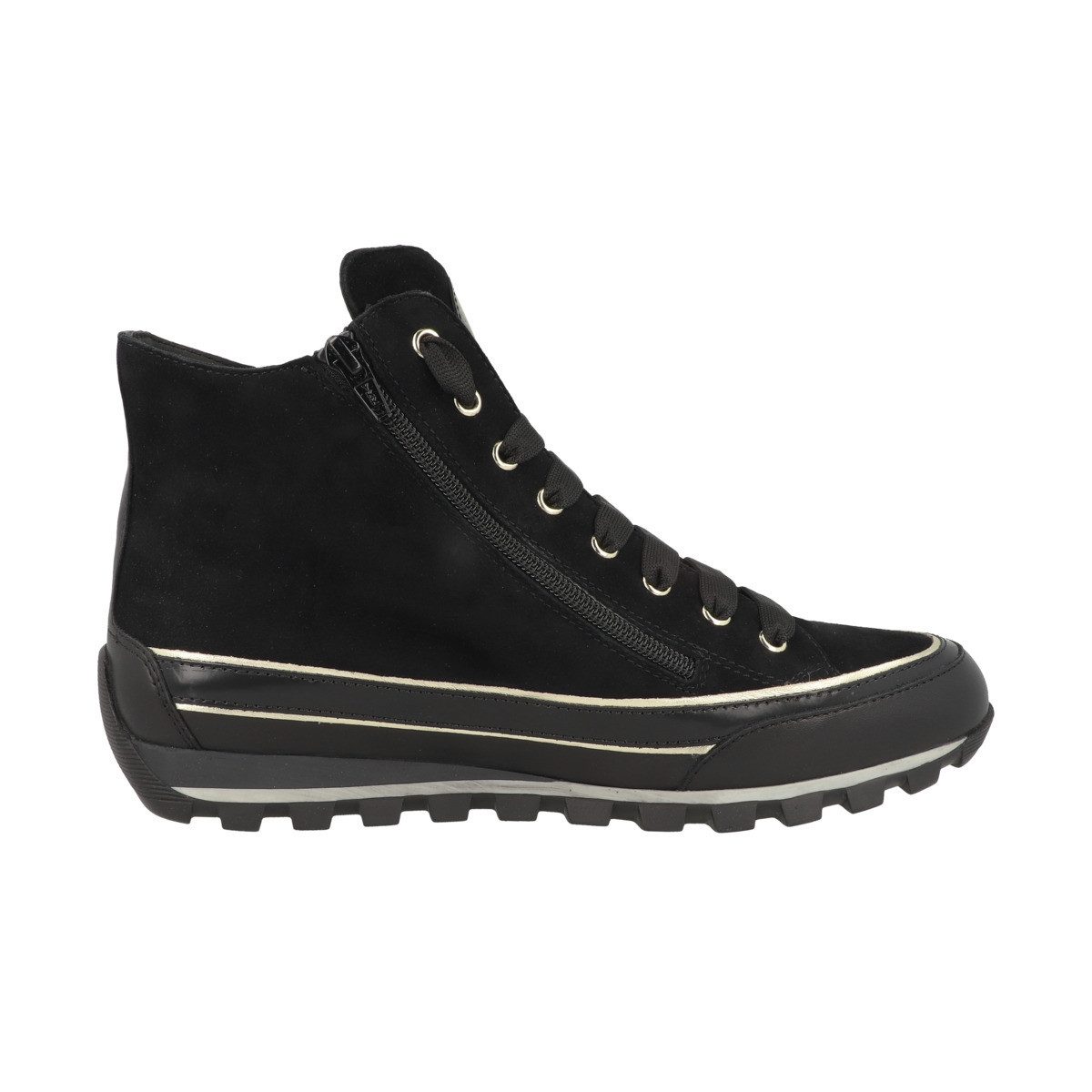 Candice Cooper JANIS STRIP PLUS CHIC Damen Sneaker Turnschuhe, Sportschuhe, Freizeitschuhe, Halbschuhe, Schnürschuhe
