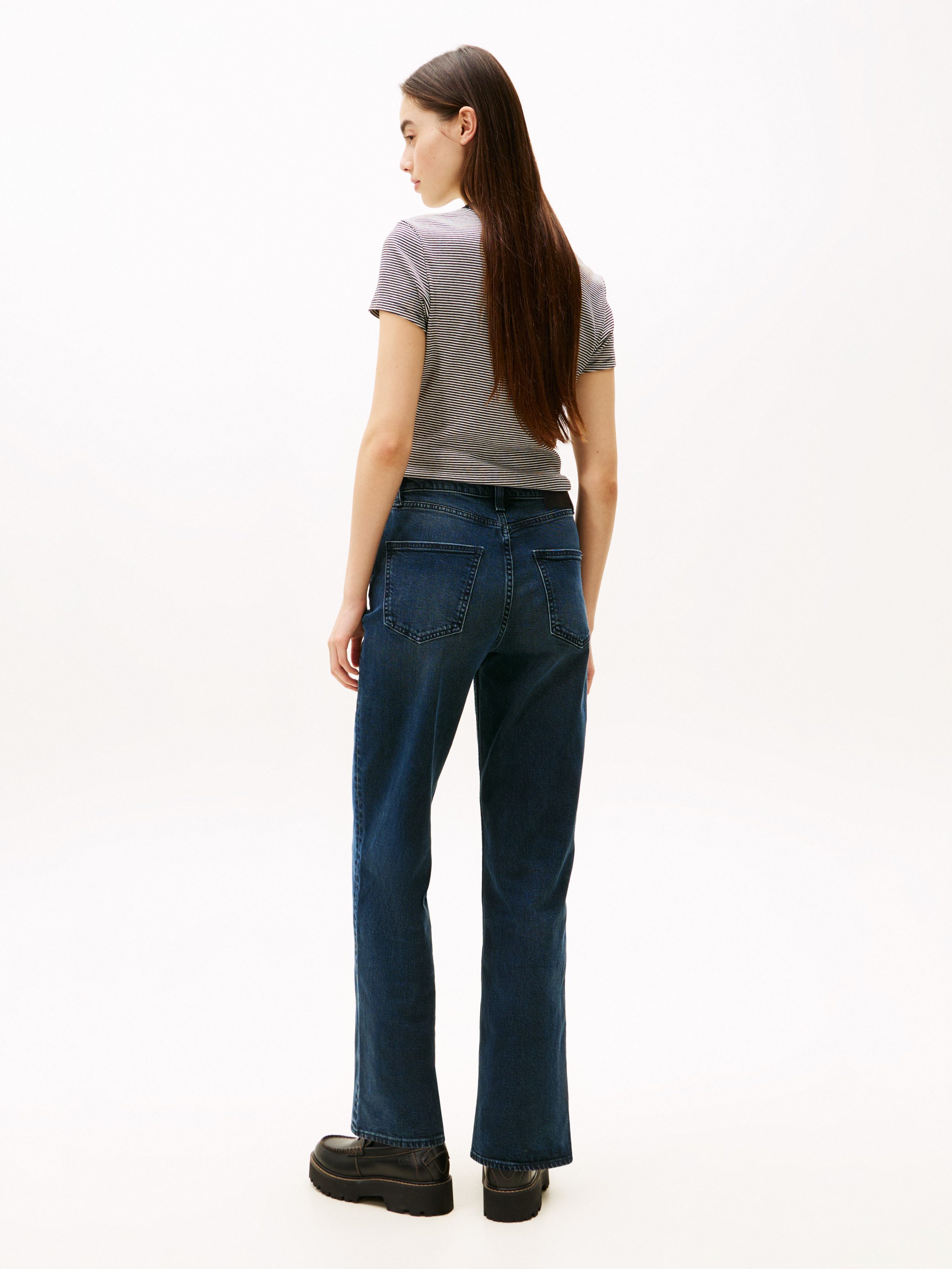 Tommy Jeans Straight-Jeans LAYLA HR SLIM STR in Knöchellänge – Bild 5 von 5