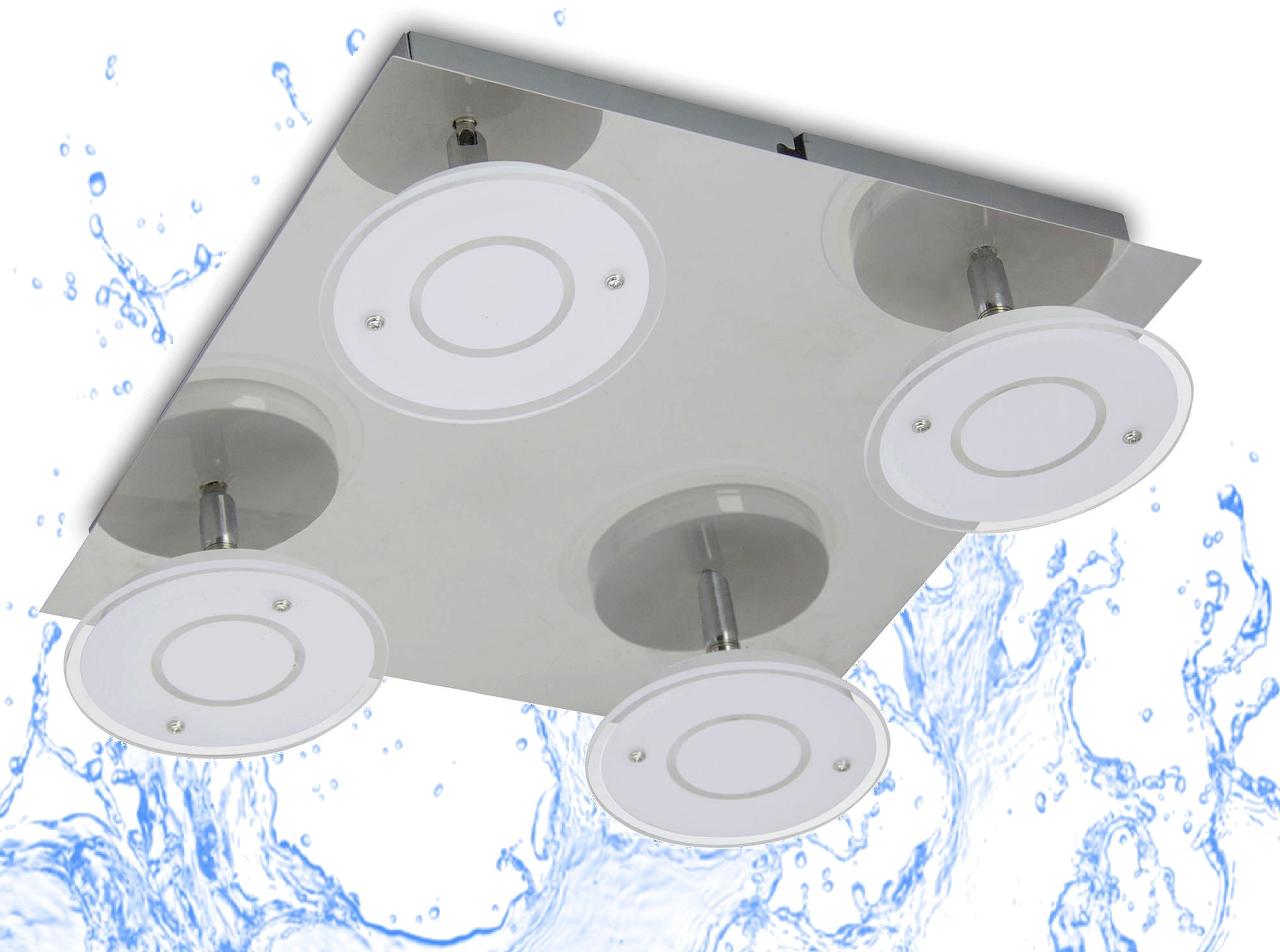 TRANGO LED Deckenleuchte, 2116 Modern 4-flammig günstig online kaufen