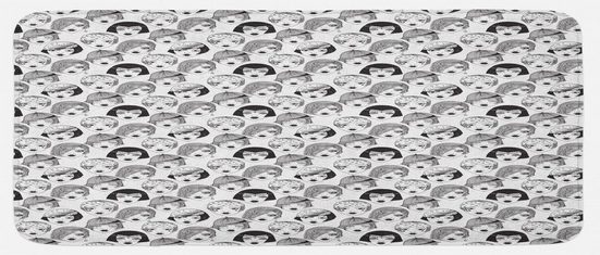 Küchenläufer »Plüsch Dekorative Küchenmatte mit rutschfester Rückseite