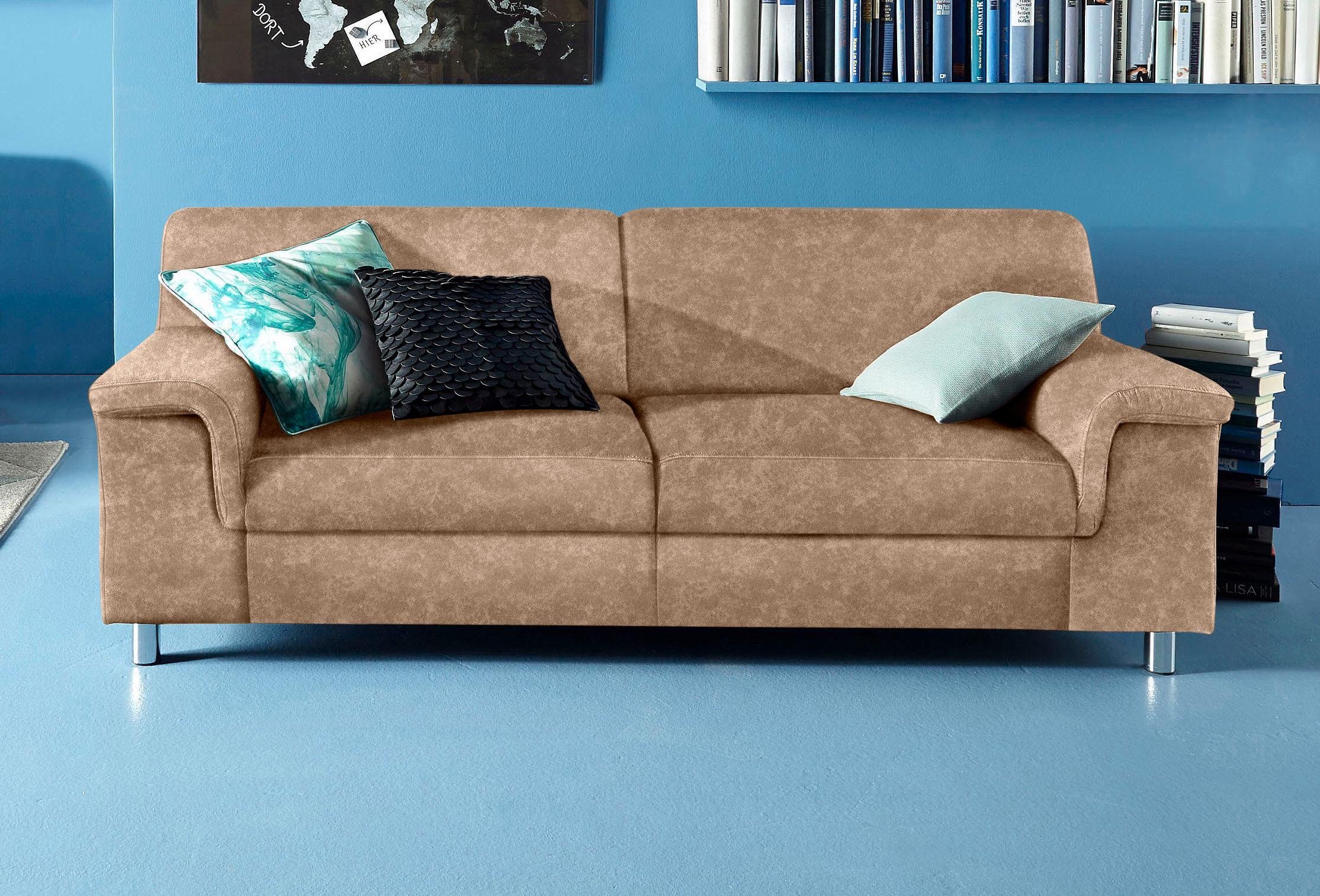 Home affaire 2,5-Sitzer "Jamie zeitlos elegant, klares Design, komfortabel" günstig online kaufen