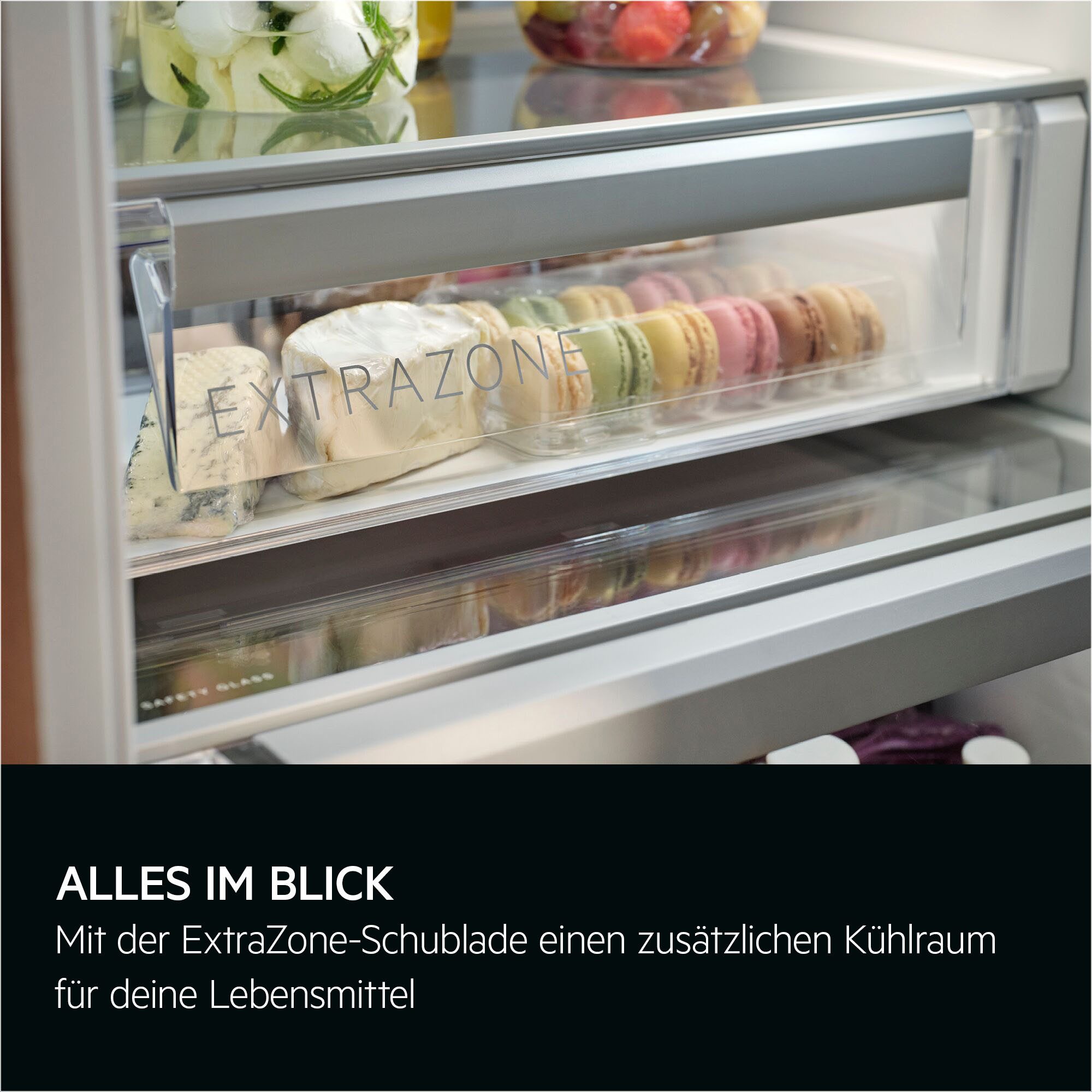 AEG Einbaukühlschrank 6000 TK6DS181DC 923584343, 176,9 cm hoch, 55,7 cm breit, DynamicAir: Für gleichmäßige Kälteverteilung