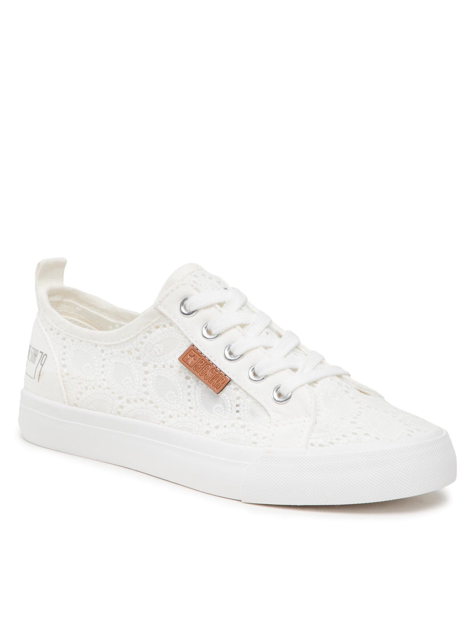 Sneakers aus Stoff W274925 White Sneaker