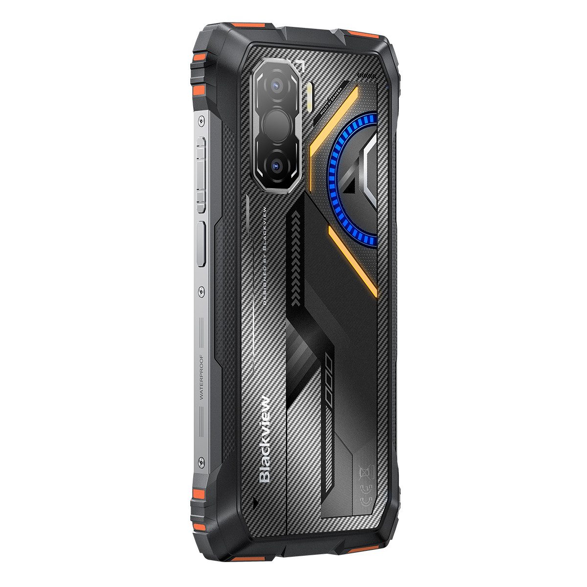 blackview ROCK 3 108MP, Wärmebildkamera,10000mAh, 400lm LED Outdoor Smartphone (6,78 cm, 256 GB Speicherplatz, 108 MP Kamera, Android 16, 120Hz, 108MP, 10000mAh, Dual-SIM, NFC)