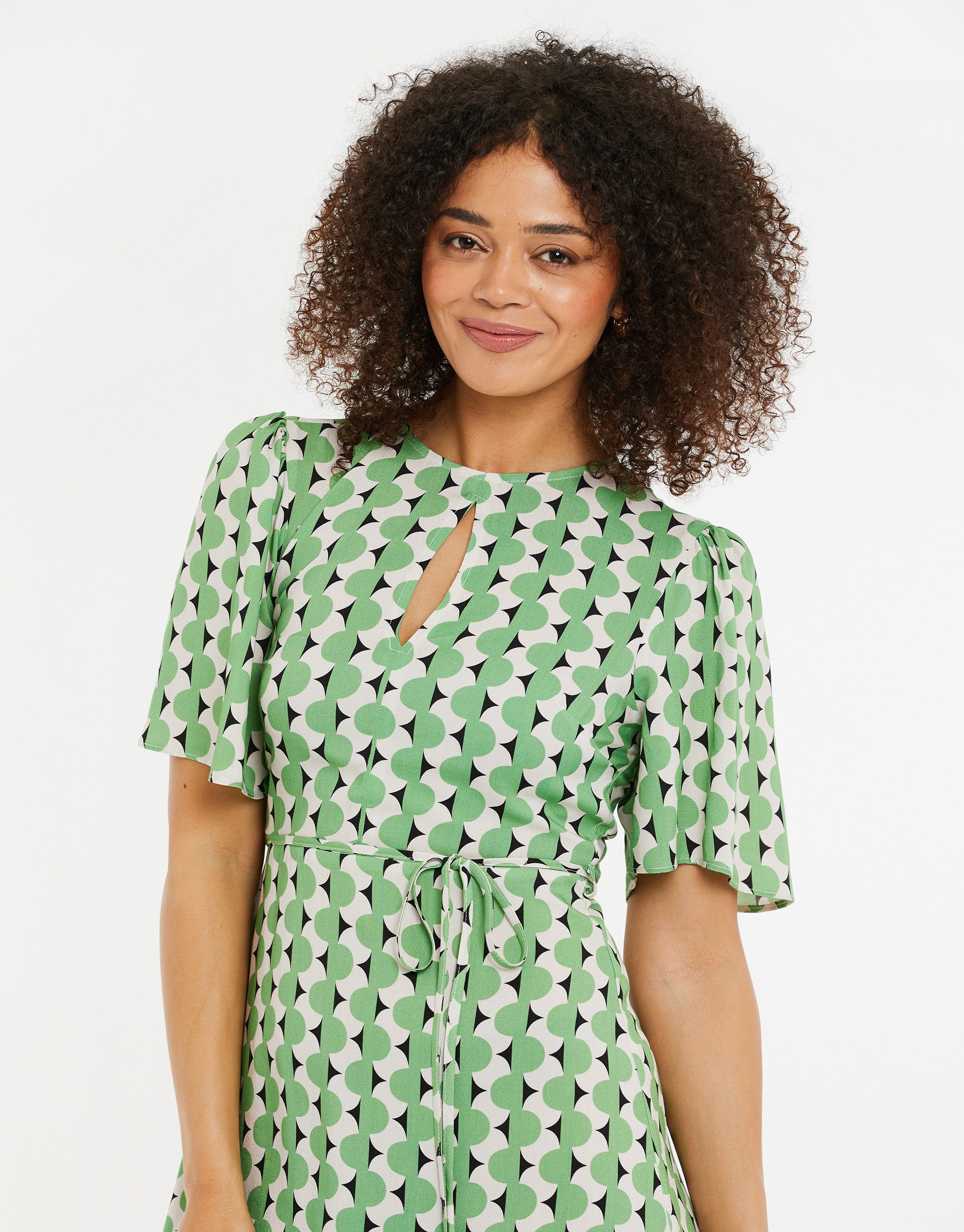 Threadbare Jerseykleid THB Cleveland (1-tlg) mit Gürtel