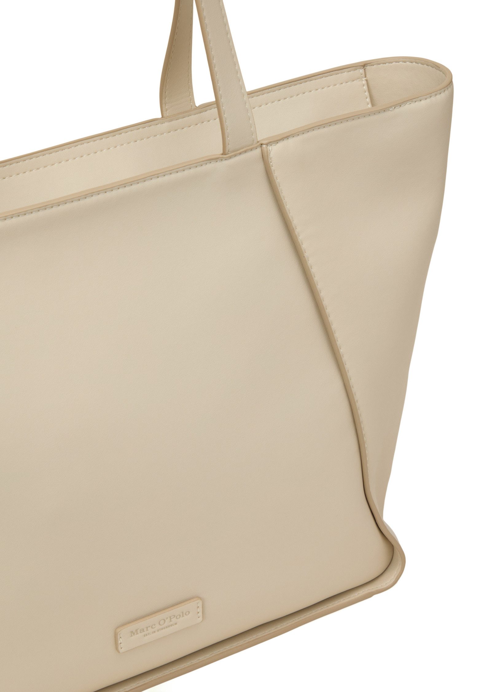 Marc O'Polo Shopper aus einer Lederalternative aus recyceltem Polyester