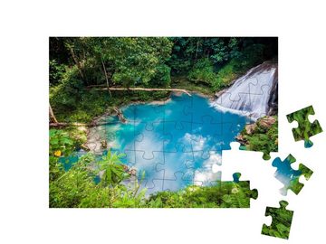 puzzleYOU Puzzle Blue Hole in Jamaika, 48 Puzzleteile, puzzleYOU-Kollektionen Jamaika