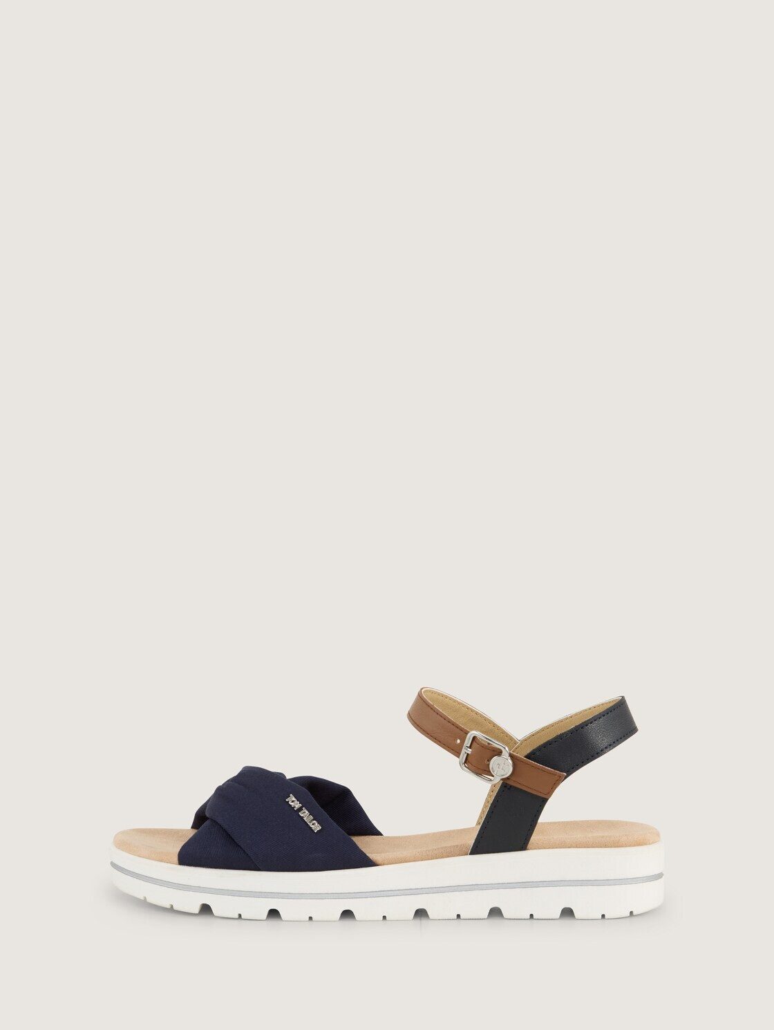 TOM TAILOR Shoes Licence Sandale (1-tlg) Flache Sandalen mit Verschluss-Schnallen