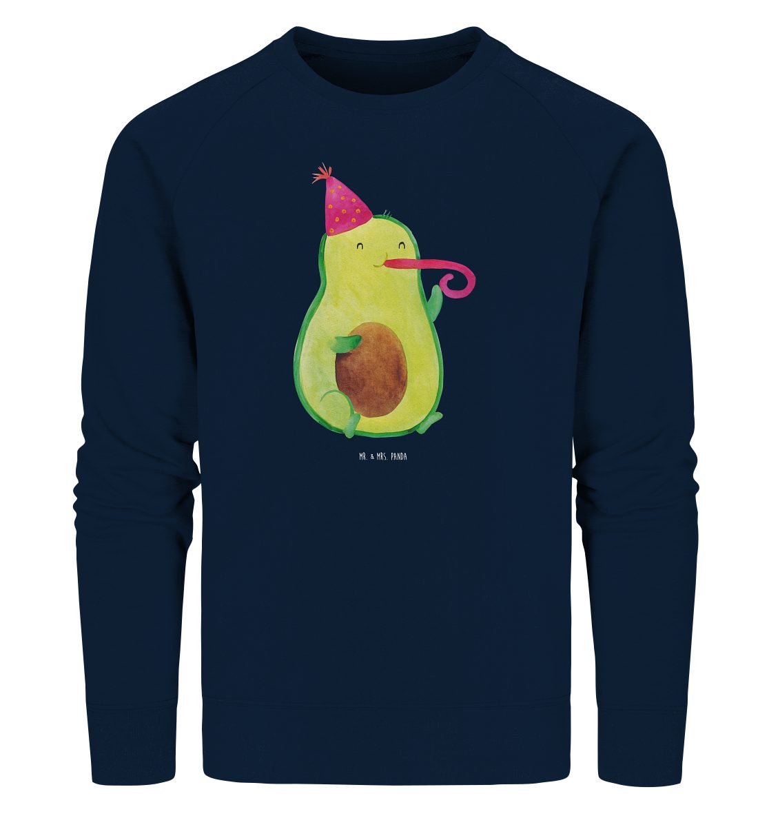 Longpullover Avocado Geburtstag Größe XL - French Navy - Geschenk, Pullover Männer