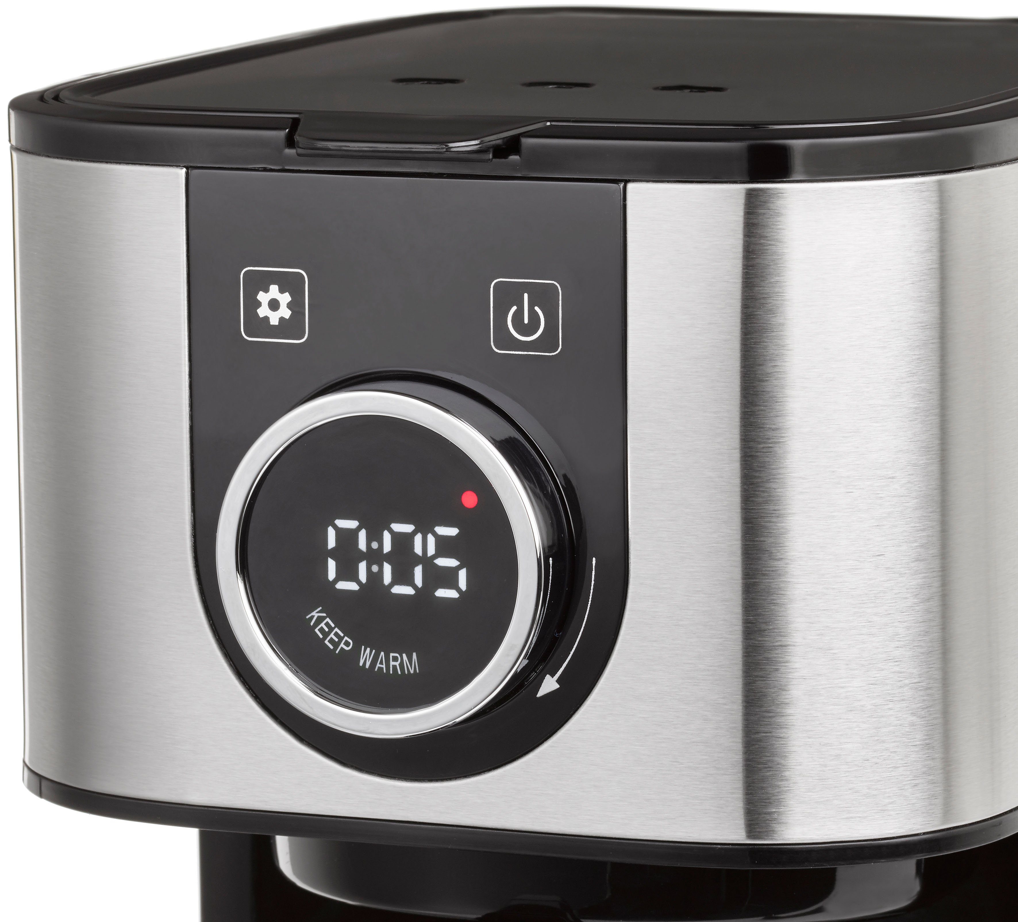 Caso Filterkaffeemaschine 1858 Selection C12, 1,5l Kaffeekanne, Papierfilter 1x4