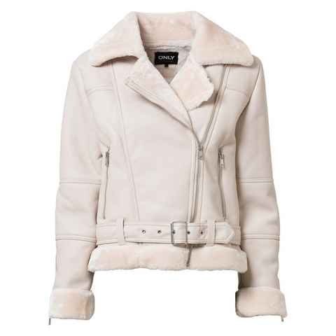 ONLY Lederjacke AGNETE (1-St)